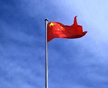 Китай поддержал Россию светящейся надписью над Амуром