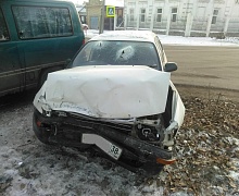 Водитель и пассажирка пострадали в ДТП в Усолье-Сибирском 