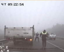  В Усолье-Сибирском сотрудники ГИБДД в ходе преследования задержали нетрезвого водителя грузовика