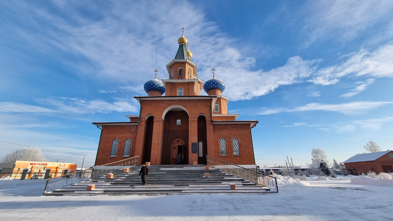 Церковь в Мальте Усольского района