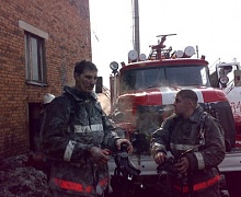 Пожарные Усть-Кута спасли на пожаре 10 человек