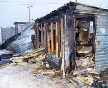 Бытовой модуль, несколько построек и 2 дома сгорели за прошедшую неделю на территории города и района 