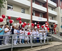 Праздничное открытие детского стационара в Усолье