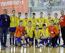 Усольская команда заняла 2 место на Первенстве области по мини-футболу 