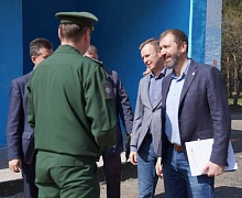 Председатель Законодательного Собрания региона посетил усольский гарнизон