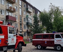 В Усолье-Сибирском произошёл пожар в квартире жилого дома