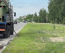 Подрядчик устраняет недостатки на Комсомольском проспекте в рамках гарантийных обязательств