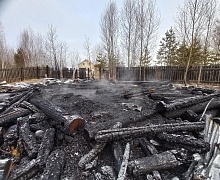 2 бани, павильон и 2 дома сгорели в городе и районе за прошедшую неделю 