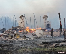 Более 20 домов сгорели в трех поселках Иркутской области вечером 24 мая