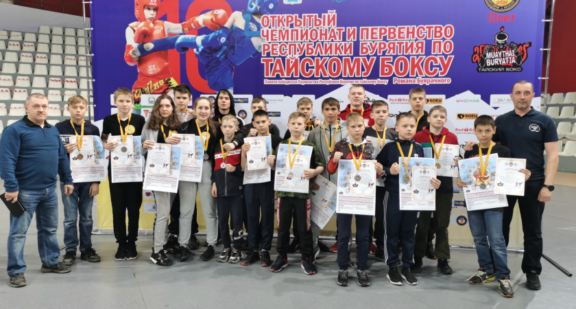 Усольские спортсмены завоевали 17 медалей на  Открытом чемпионате и Первенстве республики Бурятии по тайскому боксу