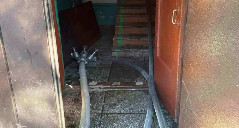 В Усолье-Сибирском пожарные спасли  восемь человек 