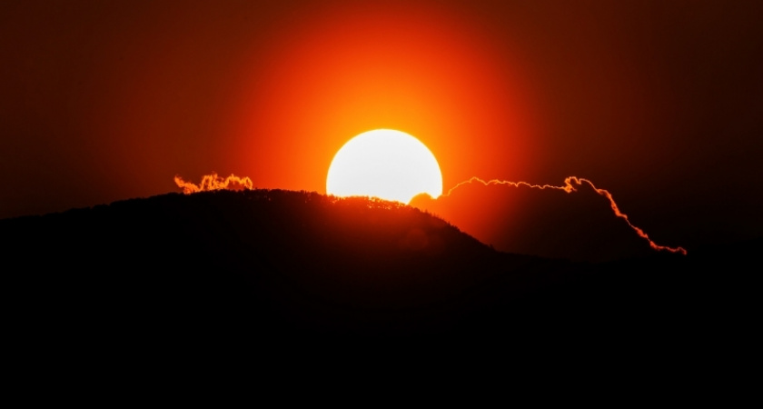 Вспышка на солнце