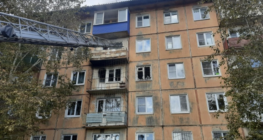 В Усолье сгорела квартира