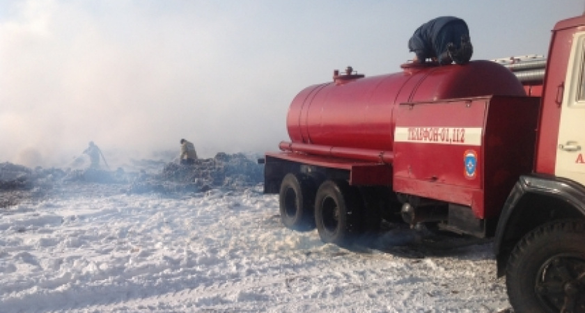 Тушение торфяных пожаров продолжается в Усольском районе