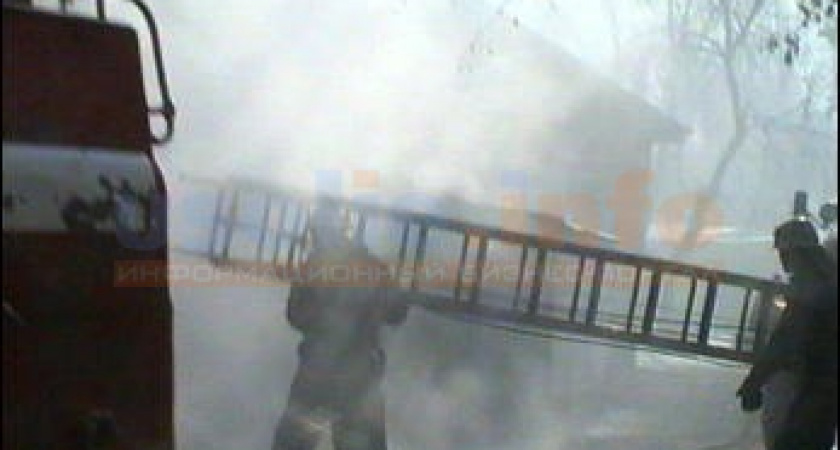 В посёлке Тельма накануне горела швейная фабрика