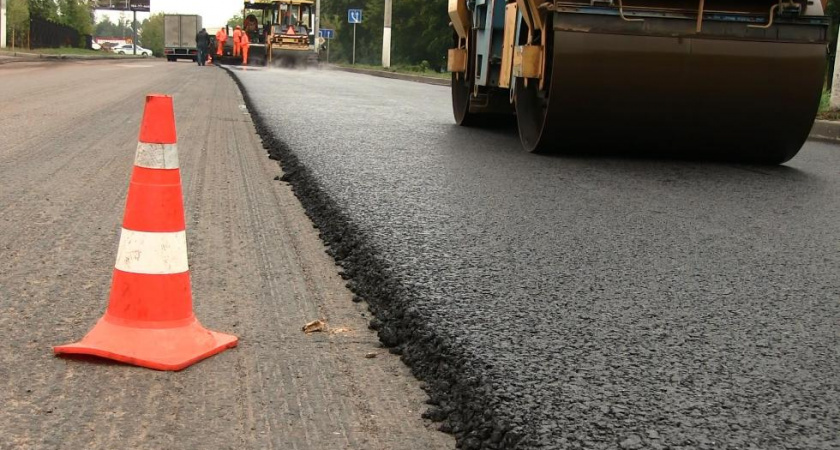 Ремонт городских дорог продолжается