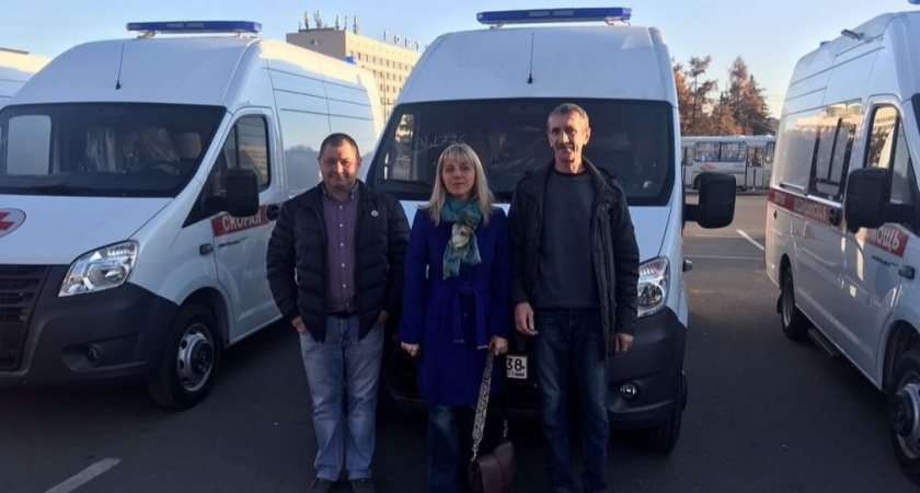 В усольскую больницу поступил новый автомобиль скорой медицинской помощи