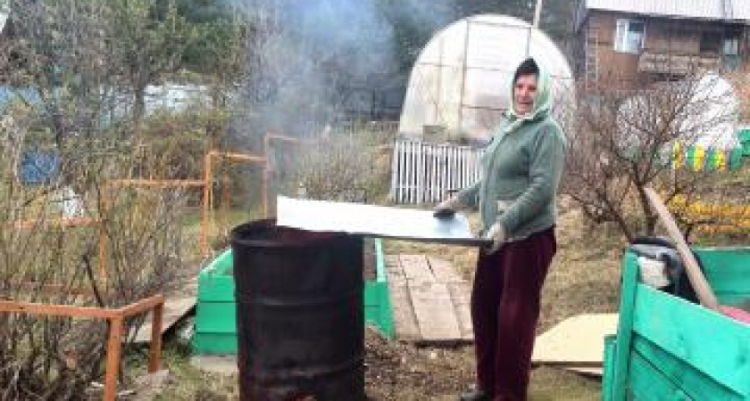 Дачники, не сжигайте мусор!