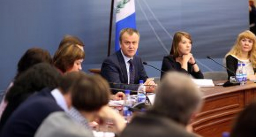 Строительство соцобъектов в Приангарье продолжится. Губернатор Сергей Ерощенко встретился с журналистами