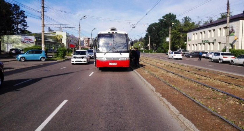 В Ангарске автобус насмерть сбил школьницу
