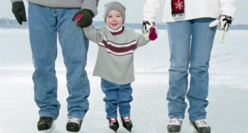 Открытие катка на стадионе "Химик"