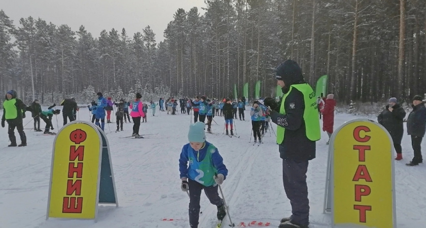 Соревнования по лыжным гонкам прошли в Усольском районе 