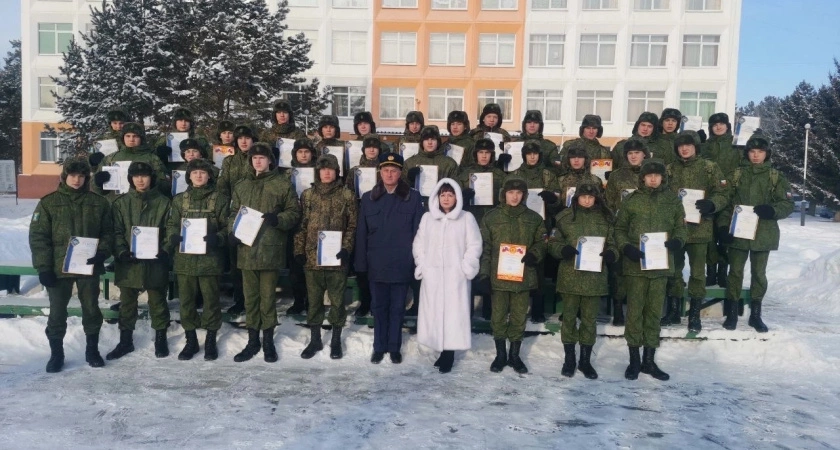 Фото к статье: Успехи усольских кадетов: лучшие ученики отмечены за достижения в учёбе