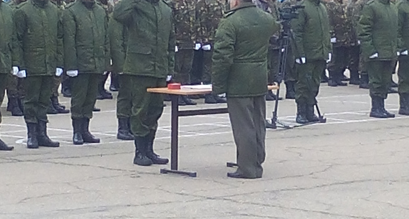 Торжественное принятие присяги в кадеском корпусе