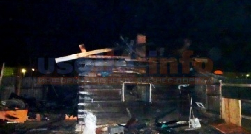При пожаре в садоводстве Усольского района погиб мужчина