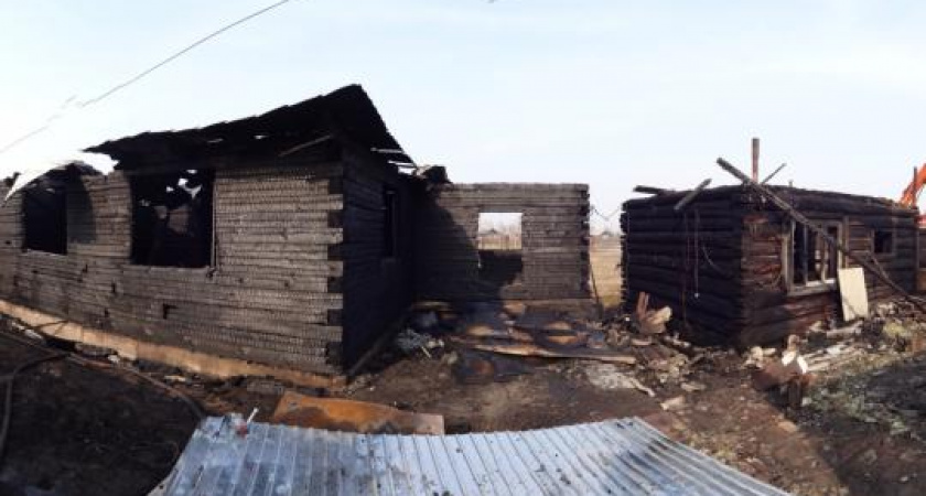 Пьяный мужчина пытался сжечь свою семью