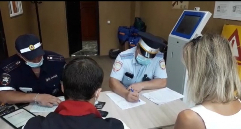 В Усолье установили и привлекли к ответственности  16 -летнего мотоциклиста, который сбил пешеходов и скрылся с места ДТП