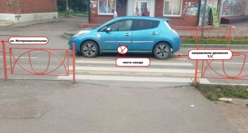Автомобилист сбил на пешеходном переходе 11-летнего мальчика, ехавшего на самокате