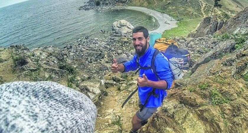 Украинец доехал на велосипеде до Байкала