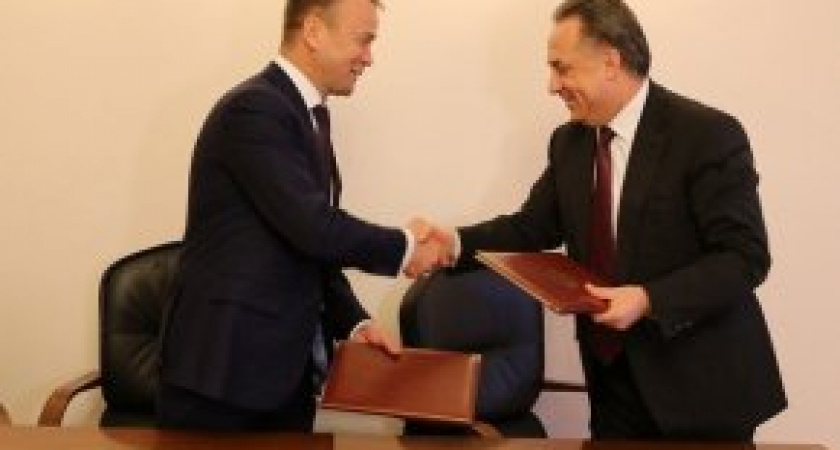 Сергей Ерощенко встретился с министром спорта РФ Виталием Мутко