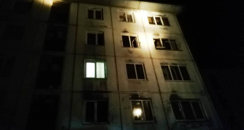 15 человек спасены пожарными прошлой ночью в Усолье