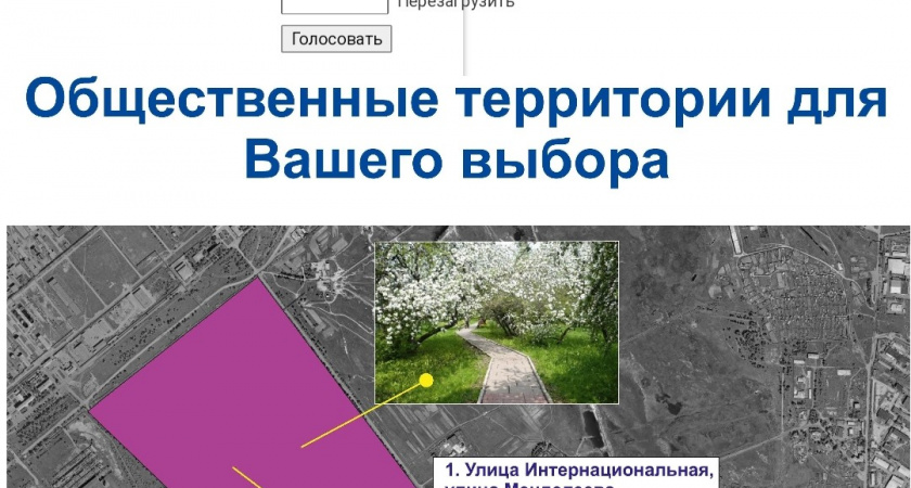  Усольчане могут принять участие в голосовании по выбору территории для благоустройства в 2023 году 