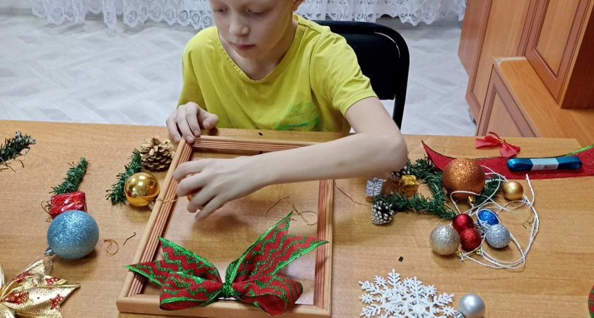 Новогоднее настроение в социально-реабилитационном центре