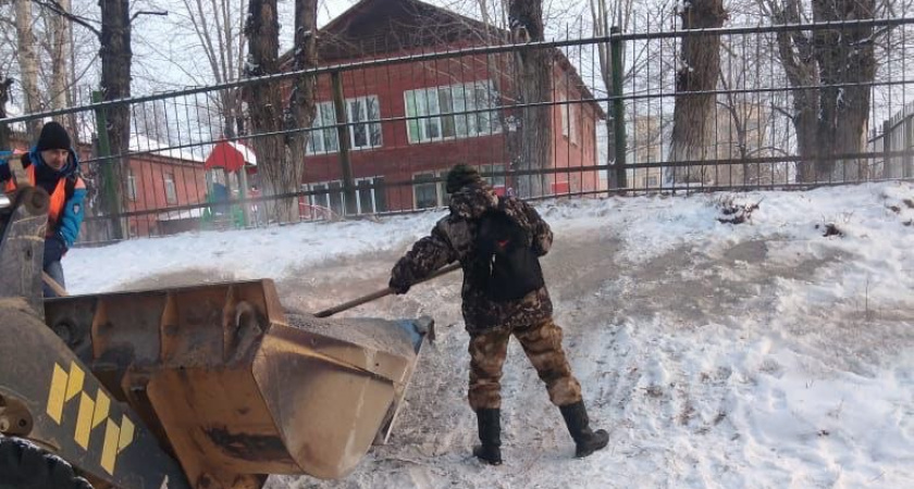 Стихийные горки: как полиция и Госавтоинспекция Усолья борится с опасностями на улицах