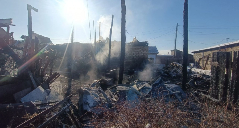 Фото к статье: В городе Усолье-Сибирское и Усольском районе — пять пожаров за неделю