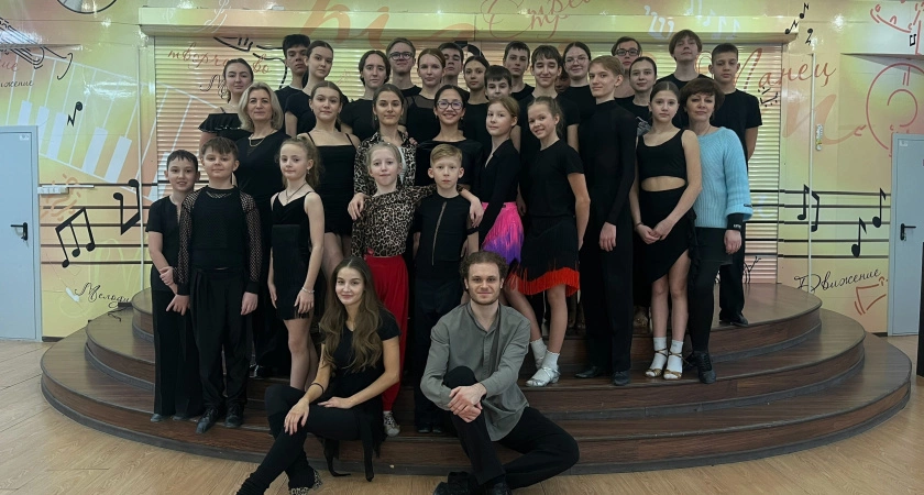 Фото к статье: Полуфиналисты чемпионата Европы поделились мастерством с юными танцорами в Усолье-Сибирском