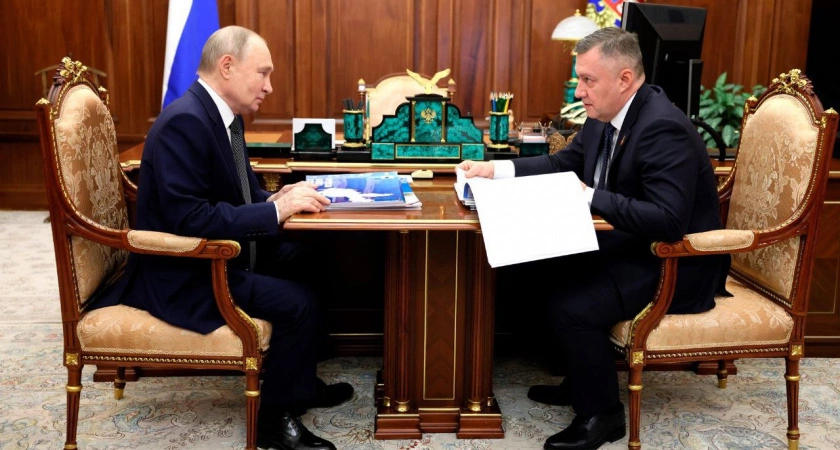 Фото к статье: Владимир Путин одобрил решение губернатора Иркутской области баллотироваться на второй срок