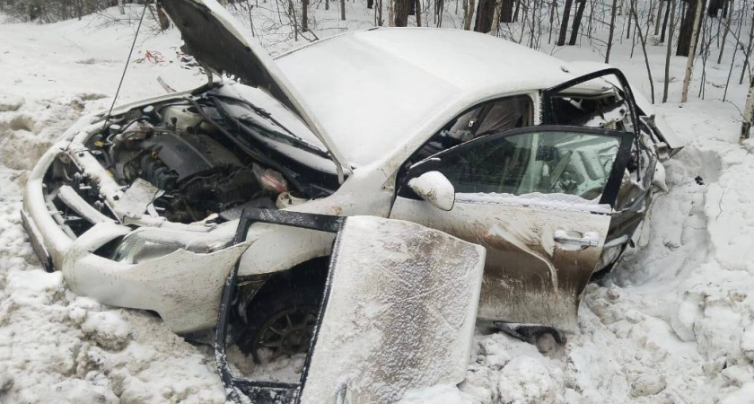 В ДТП на Байкальском тракте пострадали пять человек, в том числе двое детей