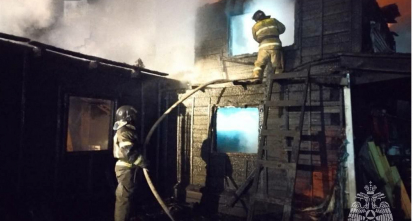 В Иркутской области пожар унос жизнь пенсионерки