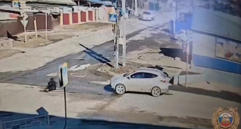 Фото к статье: В Усть-Куте произошло ДТП с юным пешеходом-нарушителем