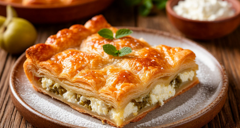 Болгарская баница — ленивое лакомство из 2 ингредиентов: восхитительно вкусное и тающее во рту, невозможно оторваться