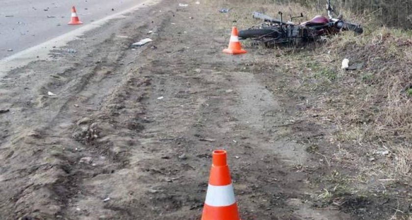 Мотоциклист-подросток угодил под колеса Audi в Иркутской области