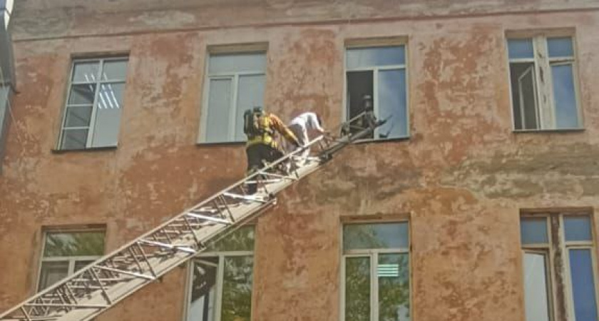 Противопожарные учения прошли успешно в Усолье-Сибирском