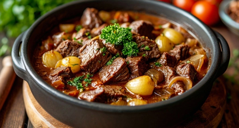 Фото к статье: Узнала способ приготовления "ресторанного" мяса: готовлю дома легко и просто, ну очень вкусно получается, а мясо нежнейшее
