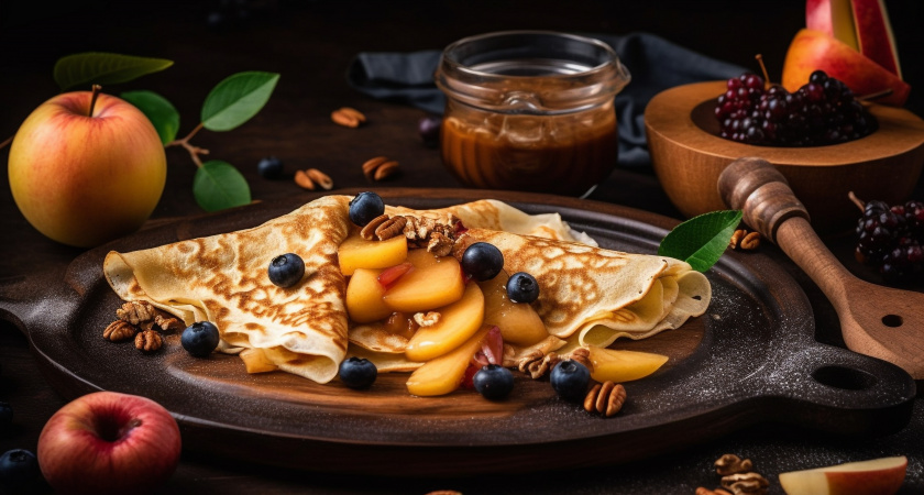 Просто выливаю это в тесто перед тем как всыпать муку: блины получаются кружевные, нежные и вкусные