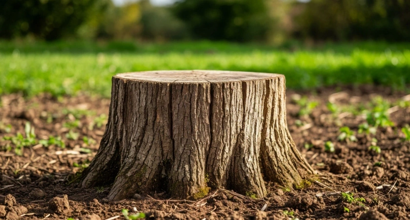 Сделали — и забыли как страшный сон: простой способ избавиться от пня без корчевания за 5 часов